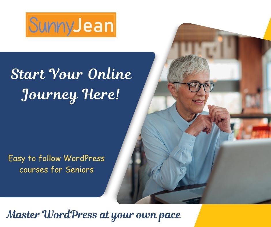 Master wordpress for senior learners